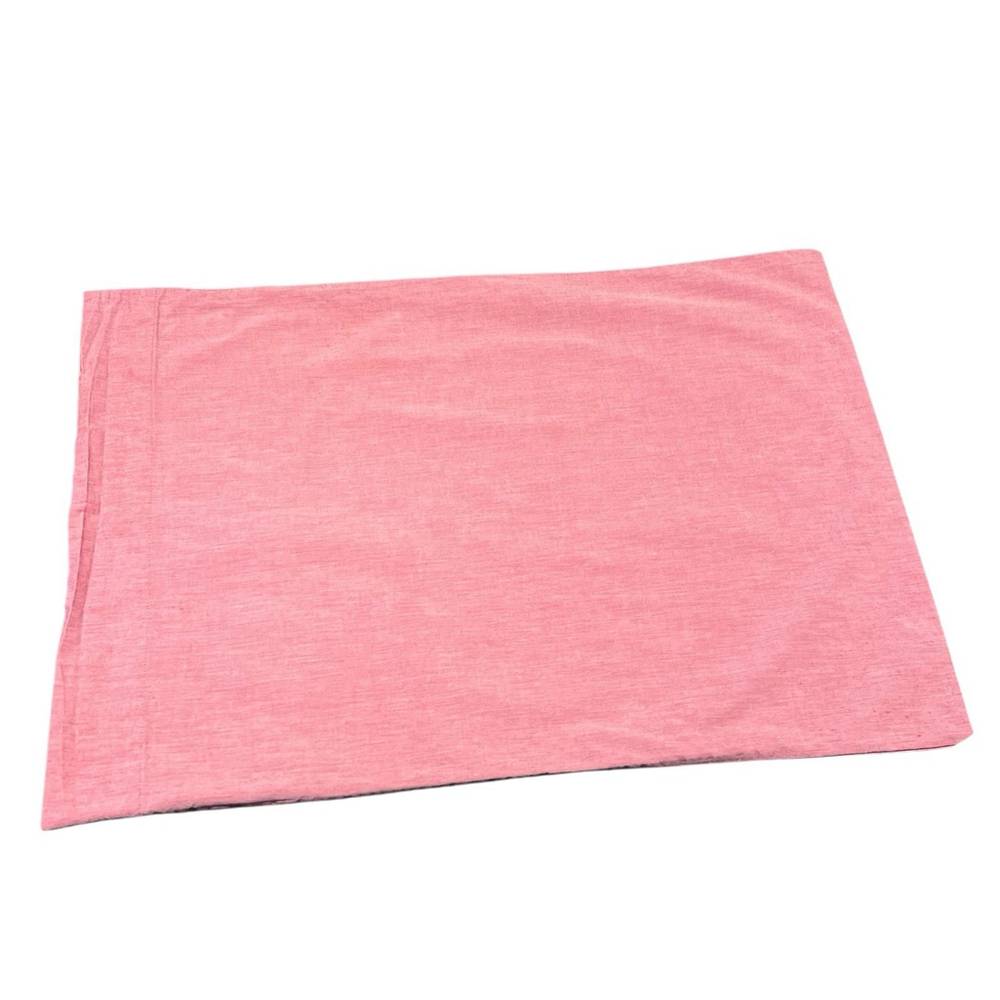 Pottery Barn Kids Pink Light Red Chambray Standard Pillowcase (1) VGUC Read‎